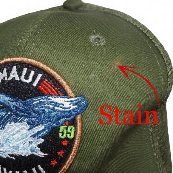 Island Crew Maui Hawaii Whale Watch Trucker Style Snapback Hat - Picture 9 of 9